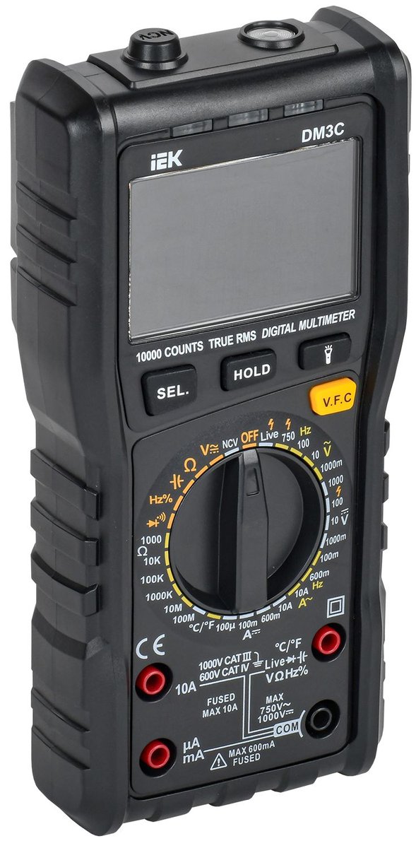 Мультиметр IEK ARMA2L 5 DM3C (A2L5-DM13-03), True RMS, IP20