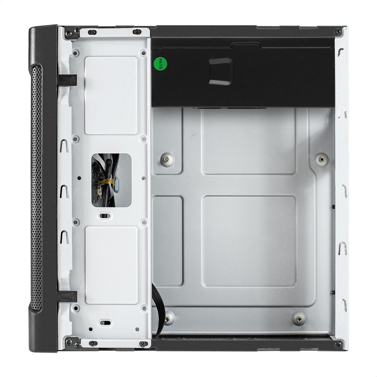 Корпус ExeGate EX294021RUS, Desktop FL-102-TPS400, mini-ITX, БП 400Вт