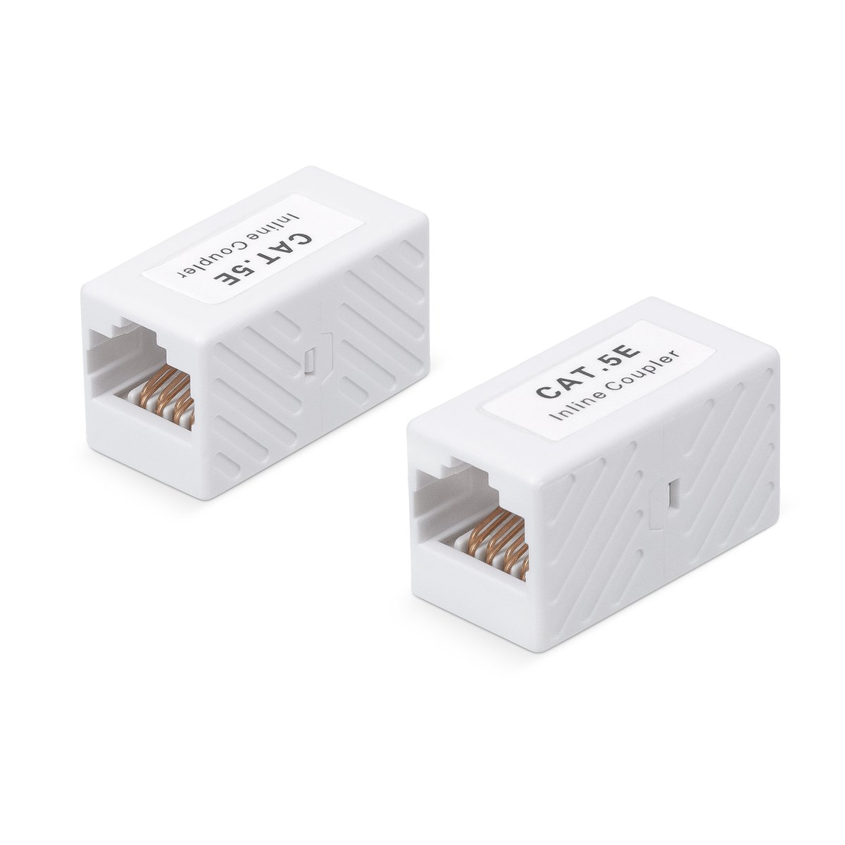 Проходной адаптер Cabeus CA-8p8c-C5e, RJ45–RJ45 (8P8C), кат. 5e, неэкранированный