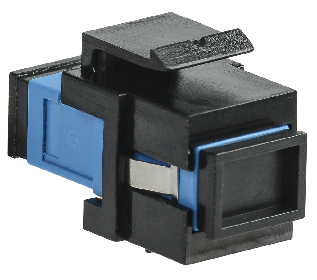 Модуль ITK CS1-FSCU-1C, Keystone Jack SC UPC (Simplex), синий