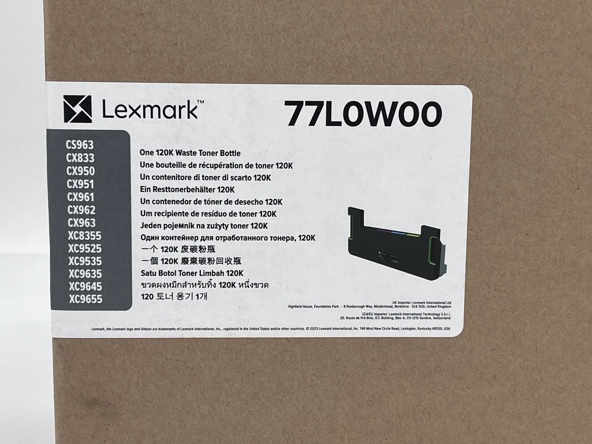 Бункер для отработанного тонера Lexmark 77L0W00