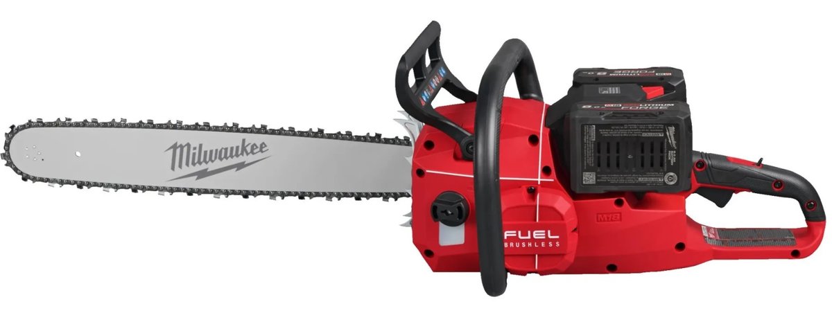 Цепная пила Milwaukee M18F2CHS50-802 4933480121, 2×АКБ, шина 50см, 14.3 м/с