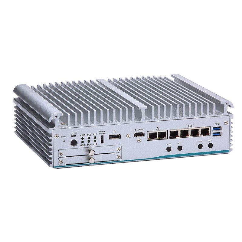Компактный встраиваемый компьютер eBOX671-521-FL-DC-6GbE