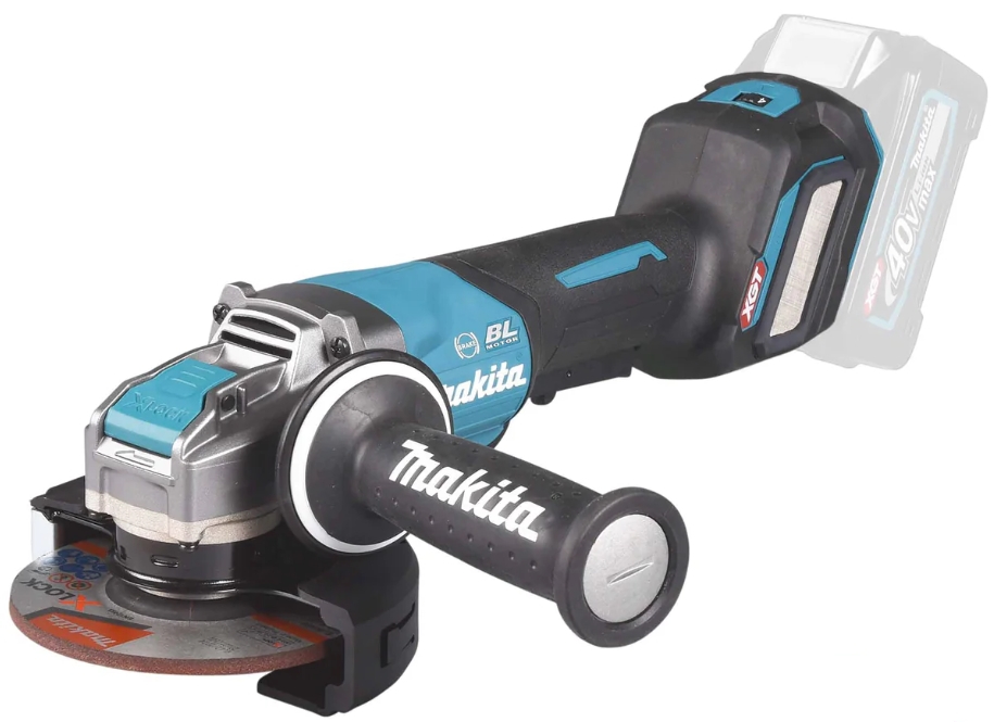 УШМ Makita GA044GZ01, аккумуляторная, 125 мм, 3000-8500 об/мин