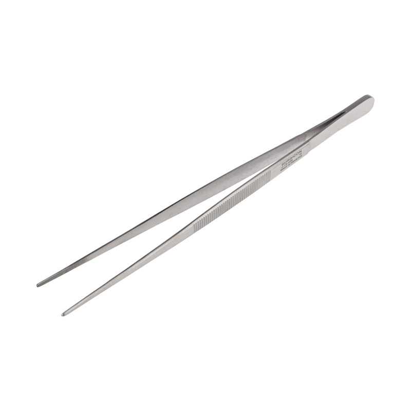 Пинцет Rexant 12-0347, прямой, рифленый, 200 мм, ПРОФИ