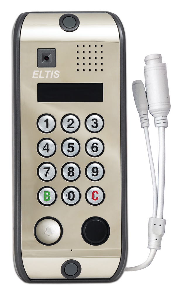 Блок вызова ELTIS DP5000.B2-KEDC43/ IP307/нерж.полир