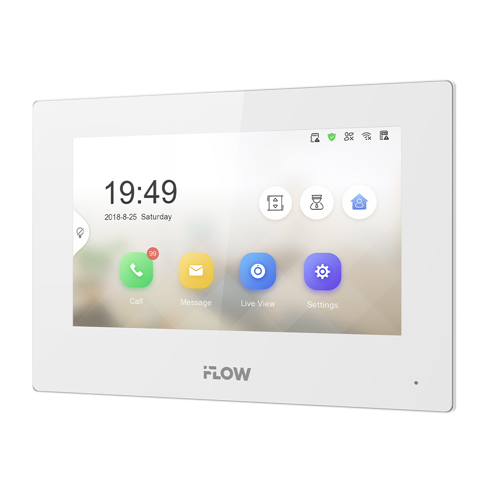 IP видеодомофон iFlow F-VI-3242IPE1/White