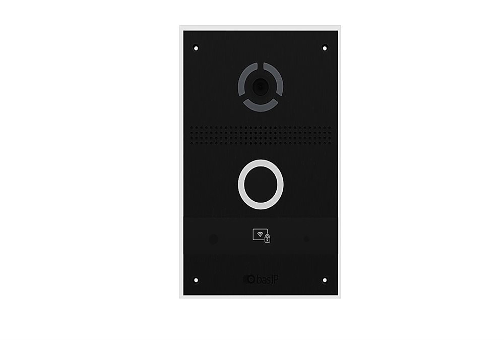 Вызывная панель BAS-IP AV-08FB BLACK, 2 Мп, IP, врезная