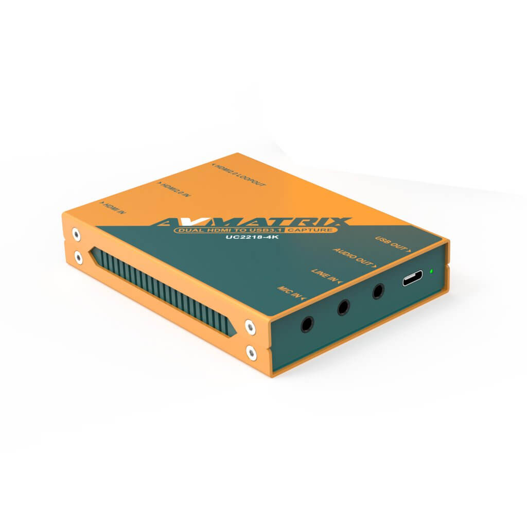 Устройство видеозахвата AVMatrix UC2218-4K, 2×HDMI, USB3.1, 4K60
