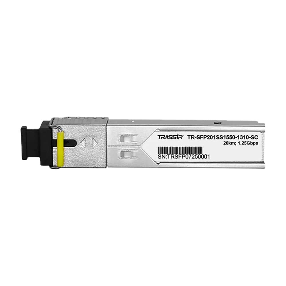 SFP-модуль Trassir TR-SFP201SS1550-1310-SC, WDM, одномодовый