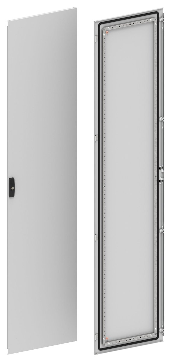Дверь металлическая IEK FORMAT YKM40D-FO-DMD1-220-050, двустворчатая, 2200×500 мм, IP54, RAL 7035
