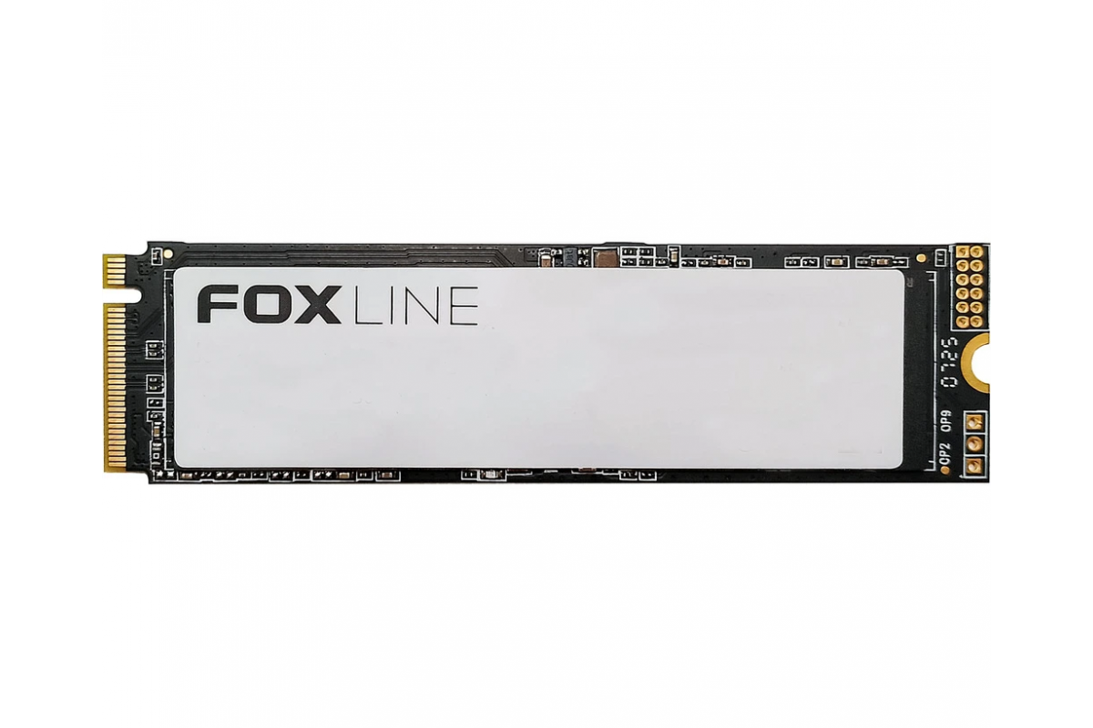 SSD Foxline FL512M80ESM263X5STE, 512ГБ, M.2 NVMe PCIe 3.0