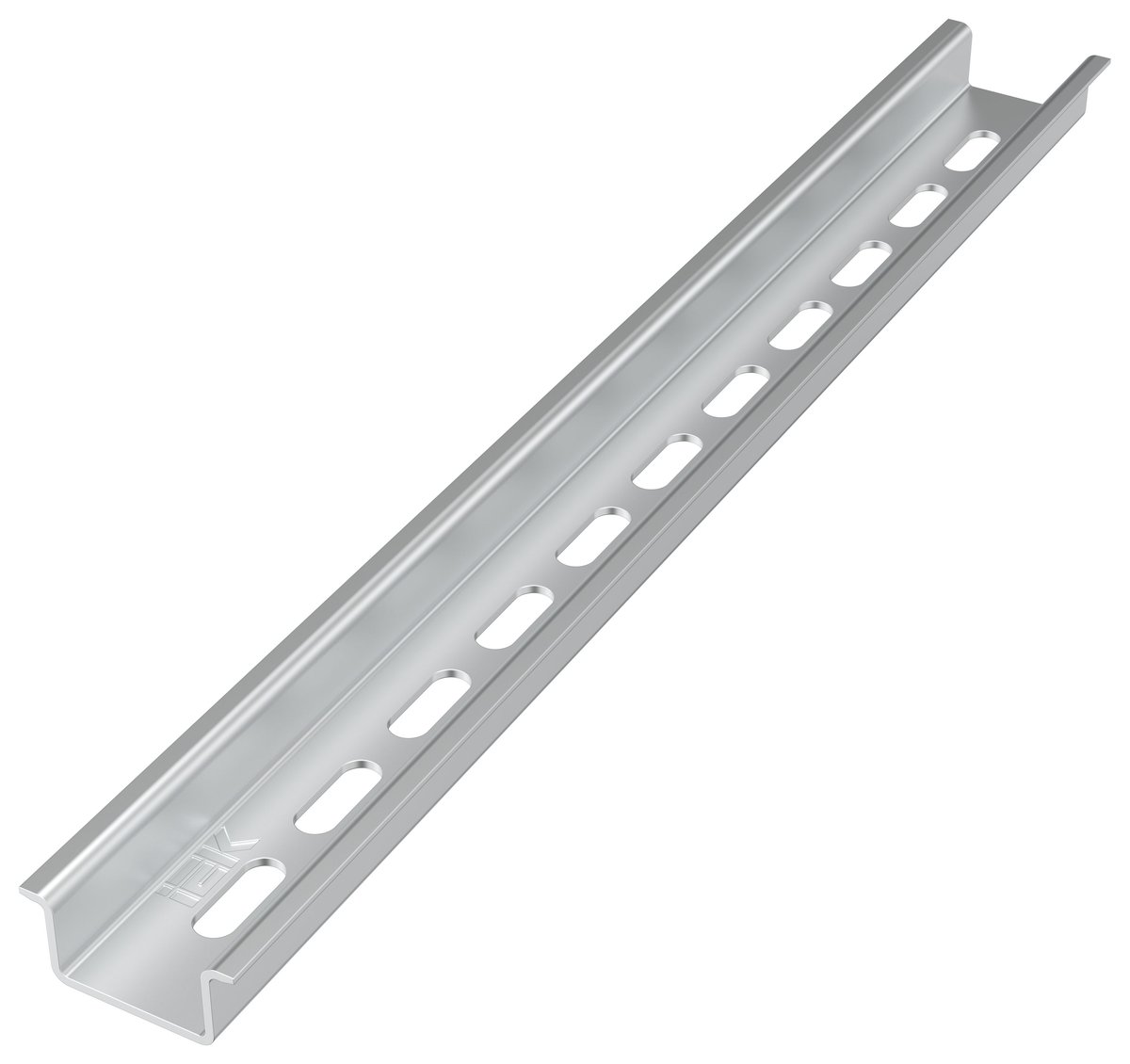 DIN-рейка IEK TF-DN25-0200 TEKFOR, 35×15×1,5 мм, оцинкованная, 2000 мм