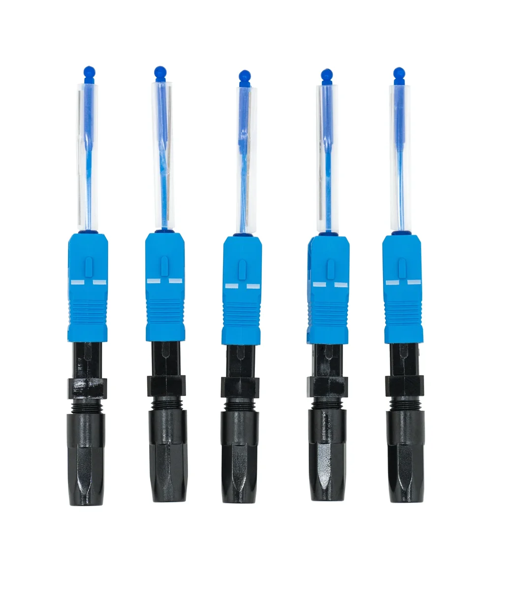 Разъем оптический FiberFox SC-G657A1-UPC-30-5, SC/UPC, Splice-On, 5 шт.