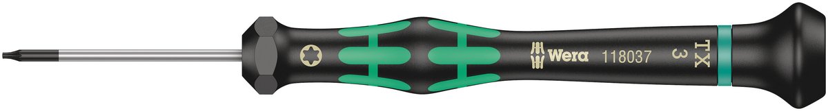 Отвертка Torx WERA 2067 TORX Micro WE-118037, TX3×40 мм
