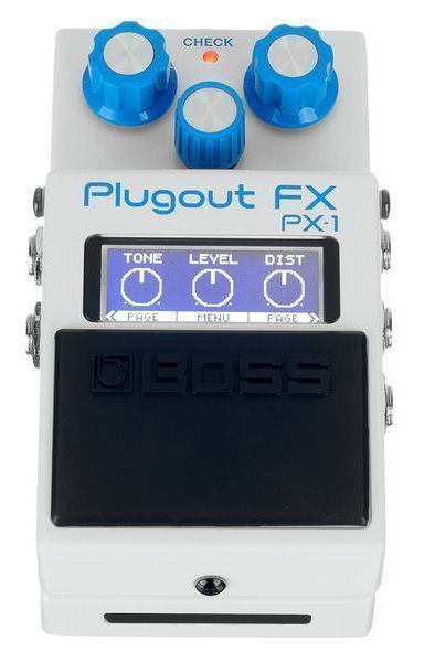 Мультиэффект-педаль BOSS PX-1, 8 эффектов, LCD, USB-C, MIDI