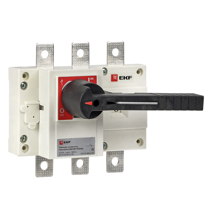Рубильник-выключатель EKF psds-250-3, 3P, 250А