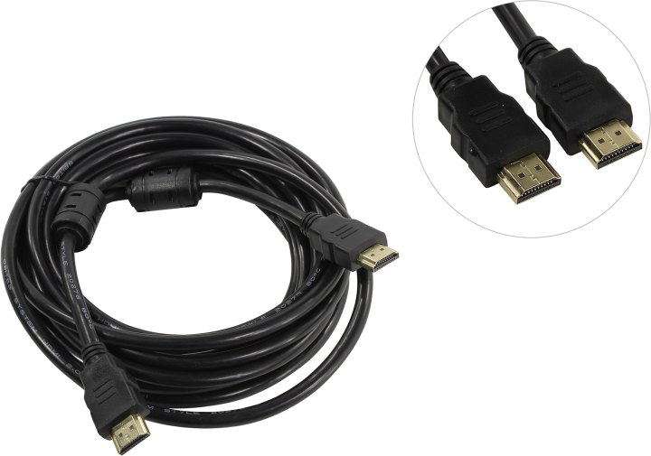 Кабель HDMI 5bites APC-200-050F, HDMI-HDMI, 5 м, v2.0, 4K