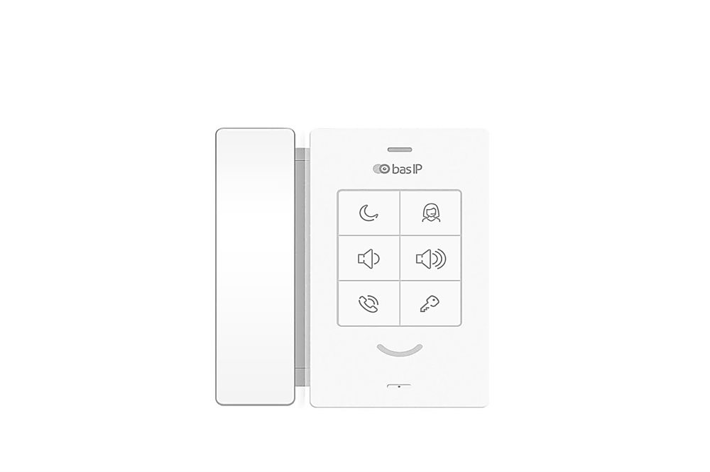 Аудиотрубка BAS-IP SP-SP WHITE, 185х60 мм