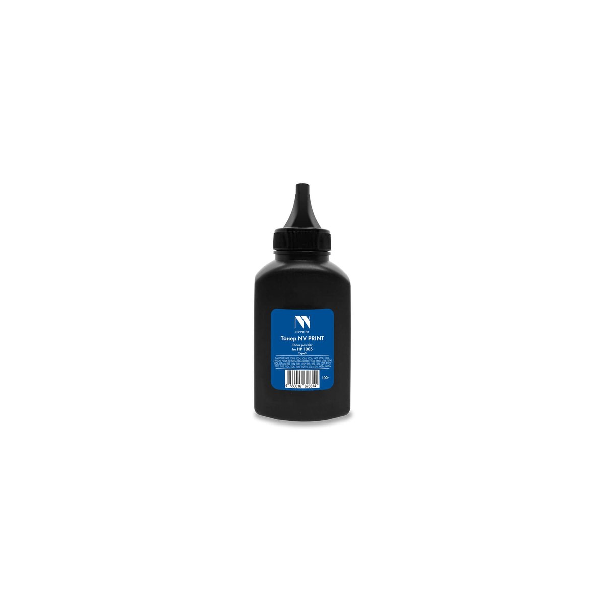 Тонер NV Print NV-HP1005-Type3, 100 г, для HP LJ (CB435A, CB436A, CE278A/X, CE285A, CF244A)
