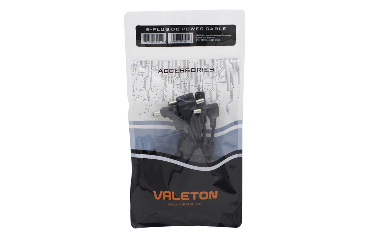 Кабель питания Valeton PCA-5, на 5 педалей
