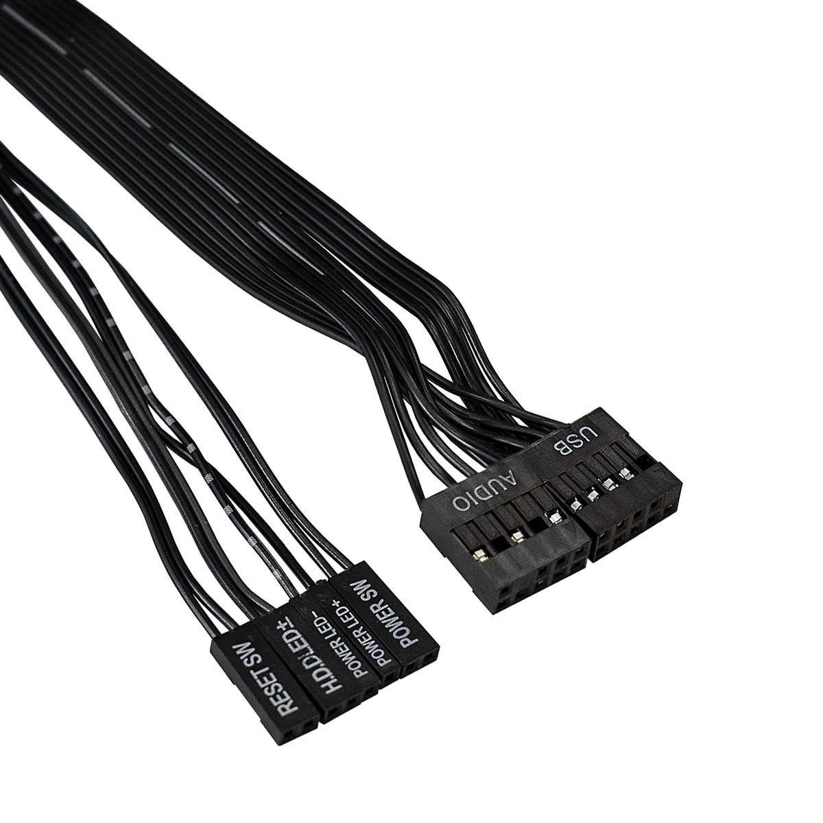 Компьютерный корпус Miditower ExeGate XP-332 Black, ATX, (XP350, Black,120мм), 2*USB, Audio