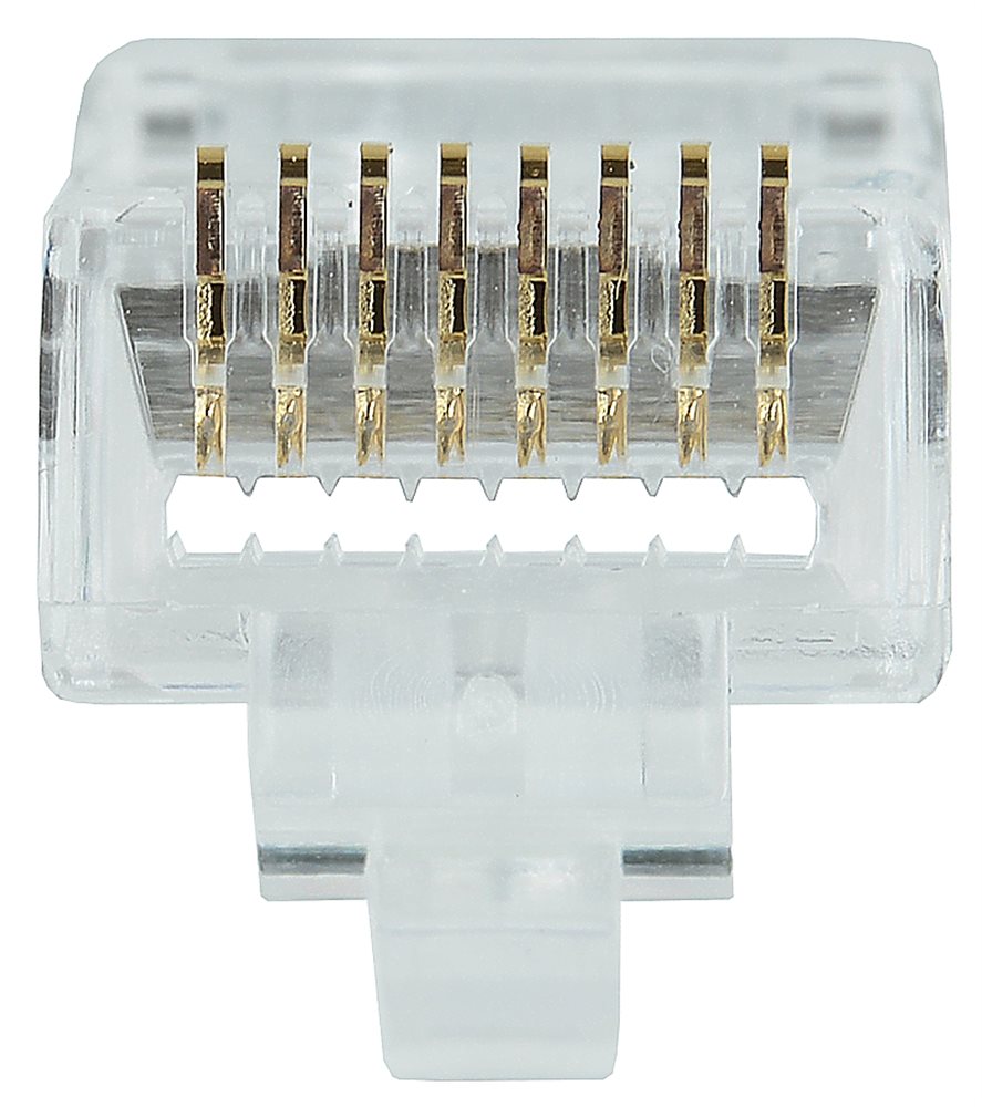 Разъём ITK CS3-1C06U-FPS, RJ-45 UTP, кат.6, FPS, прозрачный