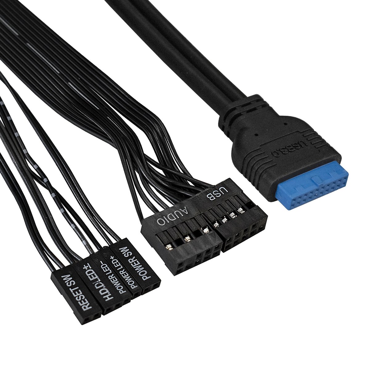 Корпус ExeGate EX283080RUS, Miditower ATX, БП 600Вт