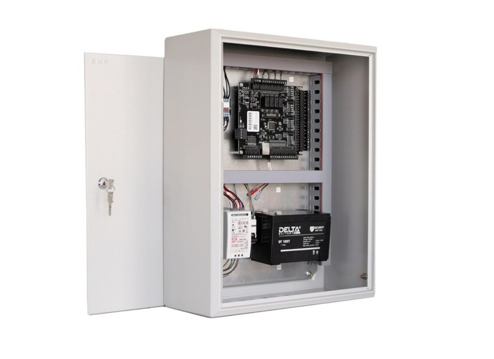 Сетевой контроллер Sigur E510 UPS, 4 точки доступа, 4 считывателя Wiegand/TM, Ethernet