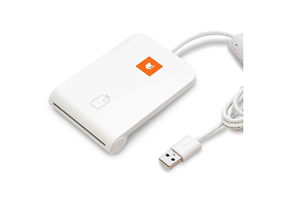 Считыватель ESMART ER7735, USB-A, CCID, 13.56 МГц, SAM-слот
