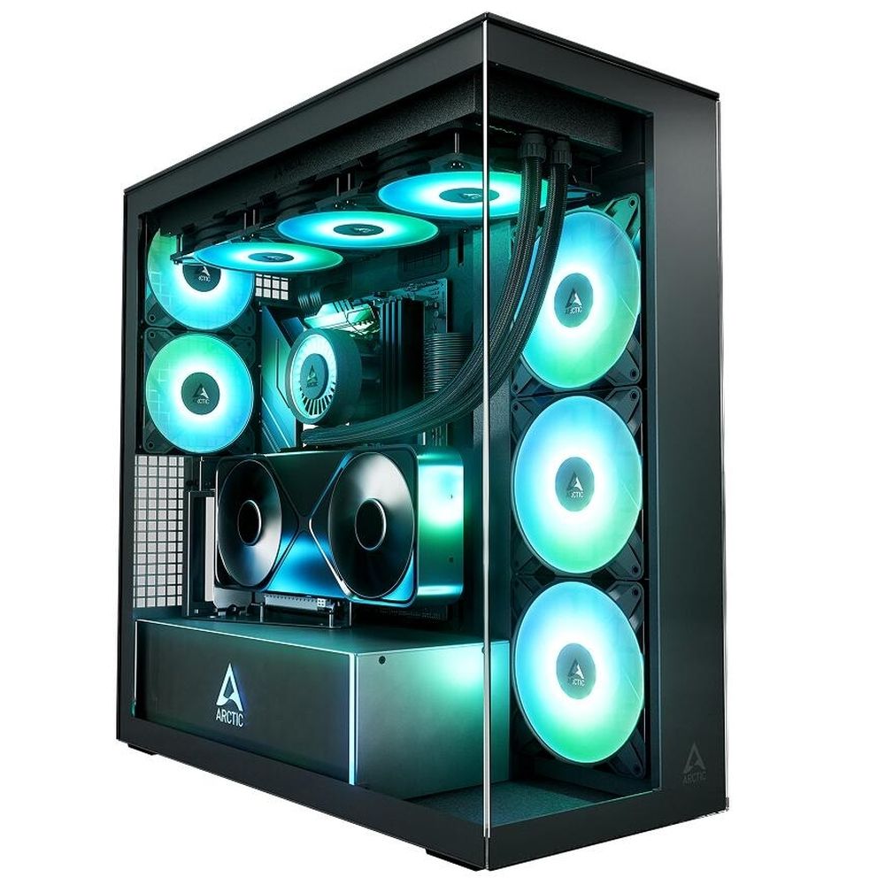 Корпус ПК ARCTIC Xtender VG ACPCC00024A, Black/Clear Glass