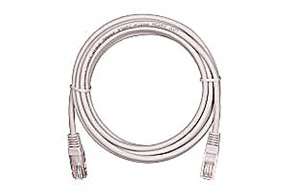 Патч-корд NETLAN EC-PC4UD55B-BC-PVC-003-GY-10, Cat.5e, U/UTP, 0,3м, серый, 10шт