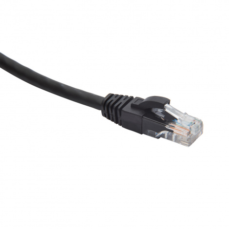 Патч-корд Datarex DR-181905, кат.5e, U/UTP, 0.5 м, LSZH, черный