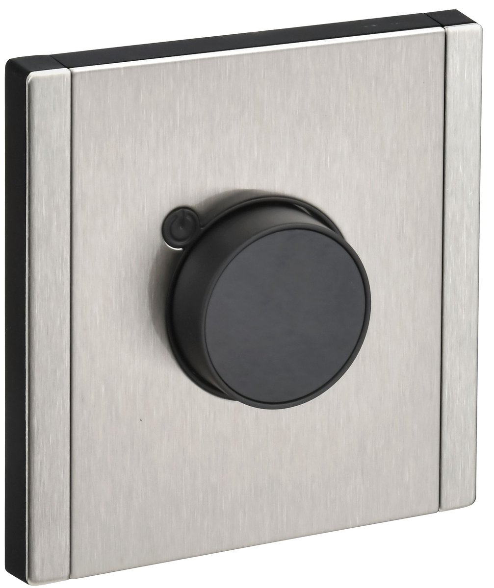 Термостат IEK FORTE&PIANO FP-RT11-M-K50, электронный, 220–230В, металл никель