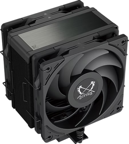 Кулер для процессора Scythe Kotetsu Mark 4 DBE (SCKTT-4000DBE), 200 Вт, 2×120 мм, 155 мм, 4-pin PWM