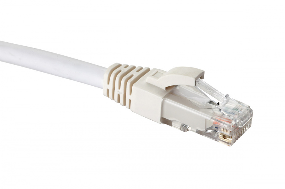 Патч-корд Eurolan 21D-U5-03WT, Cat.5e, U/UTP, 3м, белый