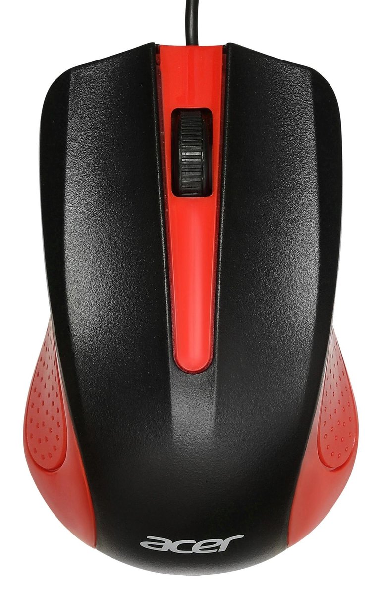Мышь ACER ZL.MCEEE.003, проводная, USB, 1200dpi