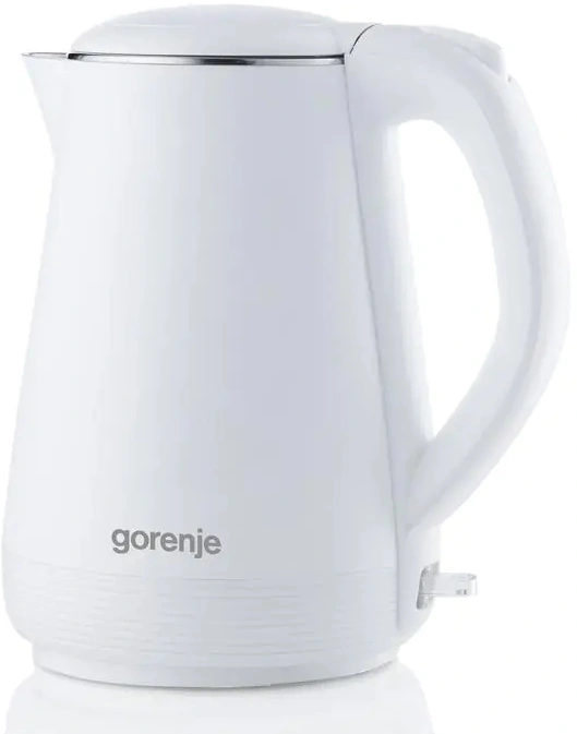 Электрический чайник GORENJE K17DWR, 1.7 л, 1800 Вт, белый