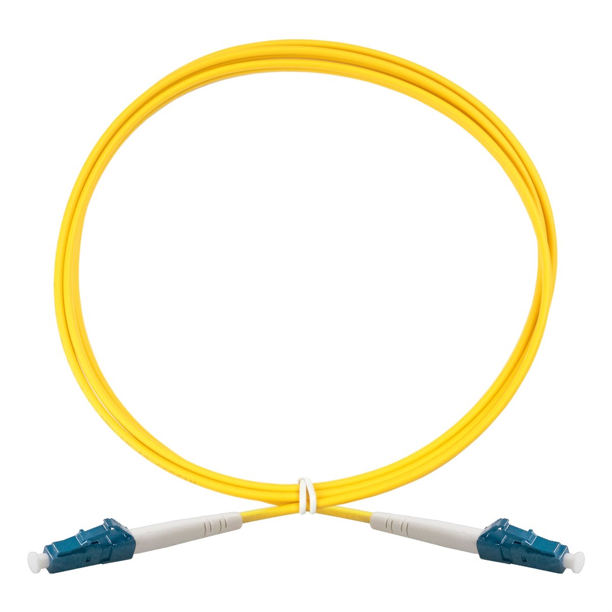 Exegate EX295129RUS Патч-корд волоконно-оптический FC-S-9-LC-LC-2M-LSZH (Шнур ВО SM 9/125 (OS2/G.652.D), LC/UPC-LC/UPC, Simplex, LSZH, 2м)
