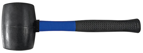 Киянка FIT 45344М, резиновая, стеклопластиковая ручка, 680 г