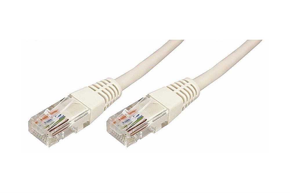 Патч-корд REXANT 18-1010, U/UTP кат. 5e, RJ45–RJ45, 15 м, серый
