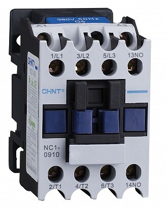 Контактор CHINT 221545, 18А, 230В AC, 1НО, NC1-1810