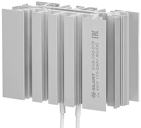 Нагреватель SILART SNB-050-010, 45Вт, DIN-рейка, 230В