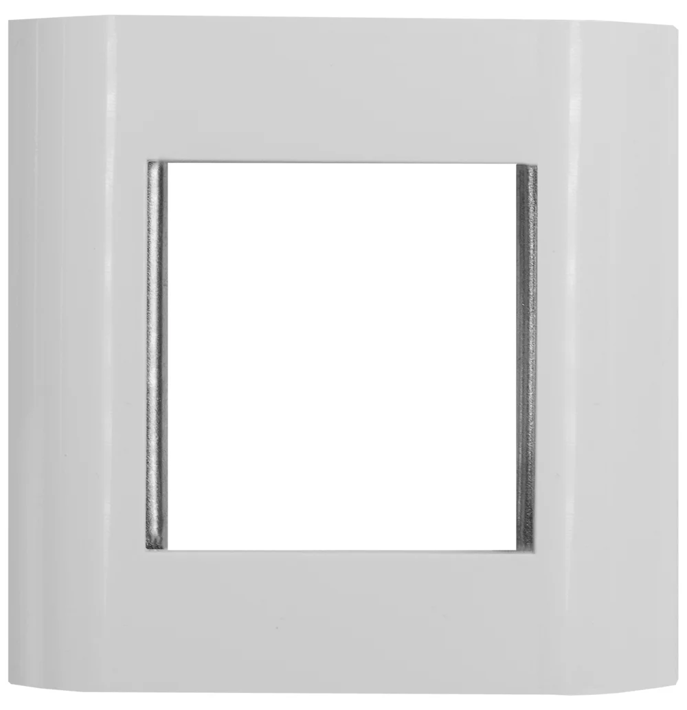 Лицевая панель SNR SNR-FP-M45, 80x80мм, для модулей 45x45, белая