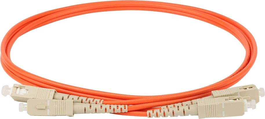 Патч-корд оптический LANMASTER TWT-2SC-2SC/OM2-2.0, 2×50/125 OM2, SC-SC, 2 м, ПВХ