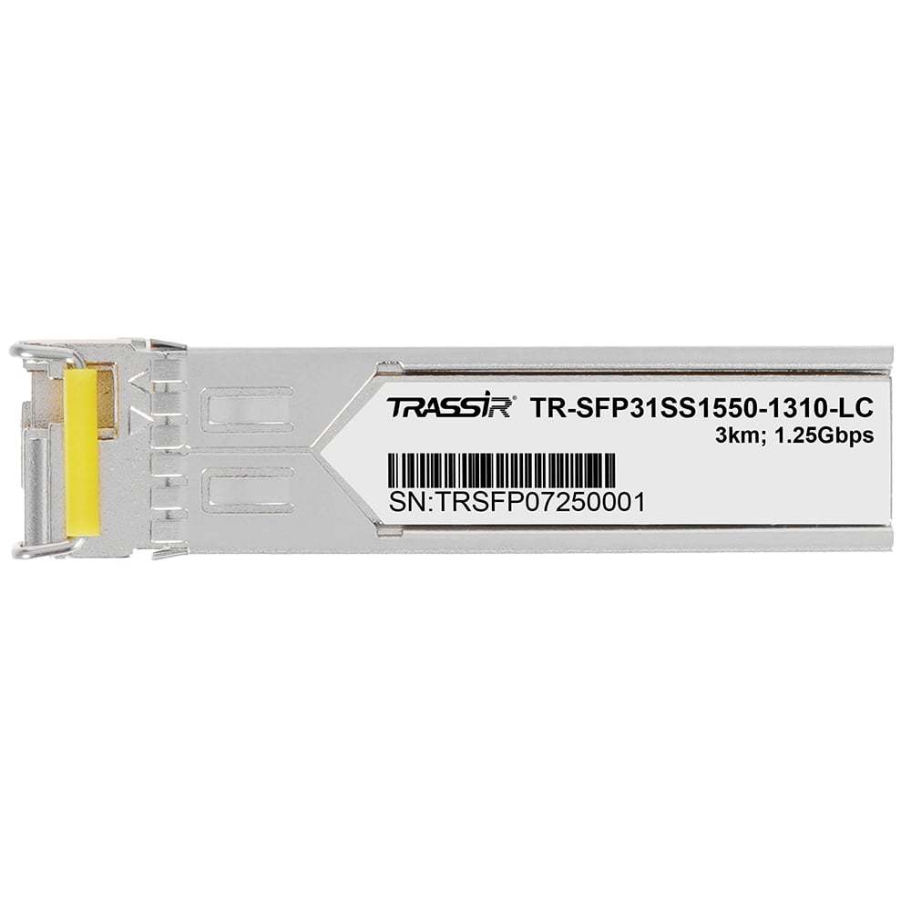SFP-модуль Trassir TR-SFP31SS1550-1310-LC, 1.25Гбит/с, BiDi