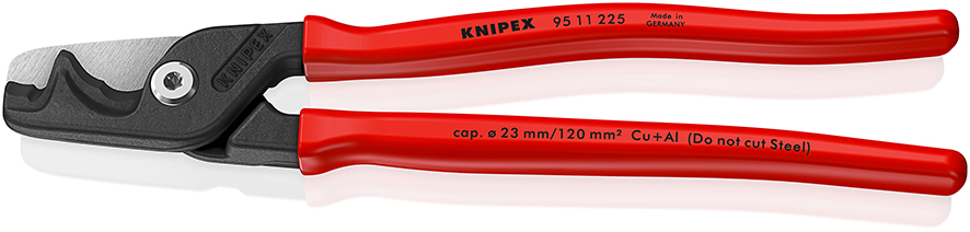 Кабелерез Knipex StepCut XL KN-9511225SB, рез до 23 мм, 225 мм