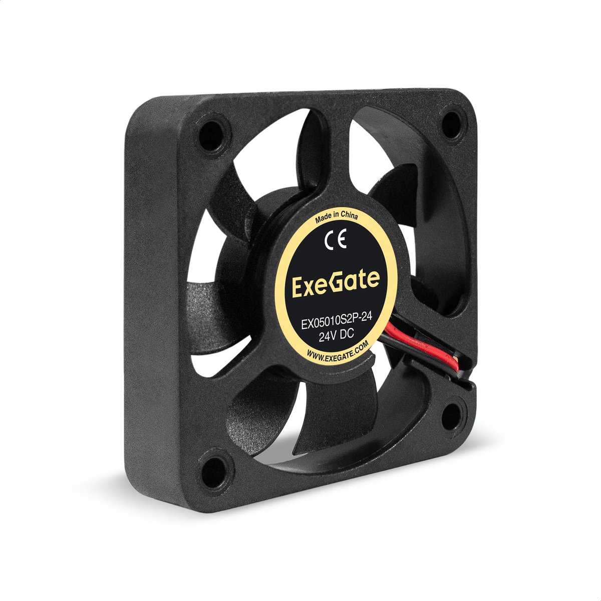 Вентилятор ExeGate EX05010S2P-24, 50×50×10 мм, 24 В, 2-pin