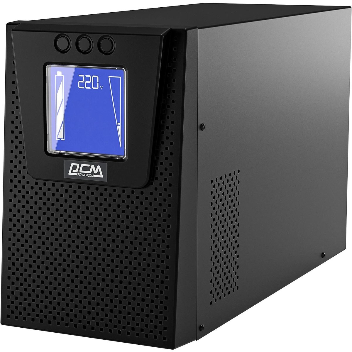 ИБП Powercom Macan Plus MAC1000TEN, онлайн, 1000 ВА / 1000 Вт, LCD, USB, RS-232