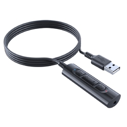 Адаптер Accutone AU8250, USB — 3.5 mm